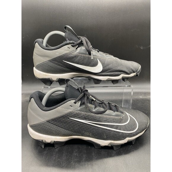 Nike Vapor Edge Shark 2 Mens size 8.5 Football Cleats Black Gray DH5088 010 - Picture 1 of 7